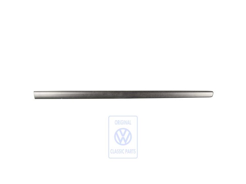 Original VW Protective Strip For Door Satin Black - 6Q3853516 9B9