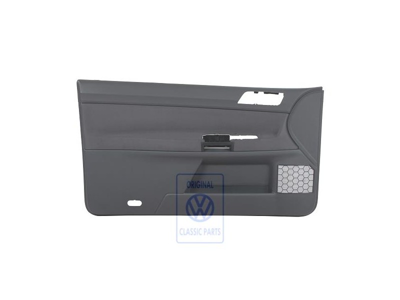 Original VW Door Trim (Fabric/Leatherette) Anthracite - 6Q3867011ESQMN