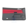 Original VW Door Panel Trim (Leather) Flash Red/Anthracite - 6Q3867011FFQMU
