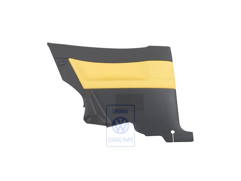 Original VW Side Panel Trim (Leather) Yellow/Anthracite - 6Q3867043PMQMV