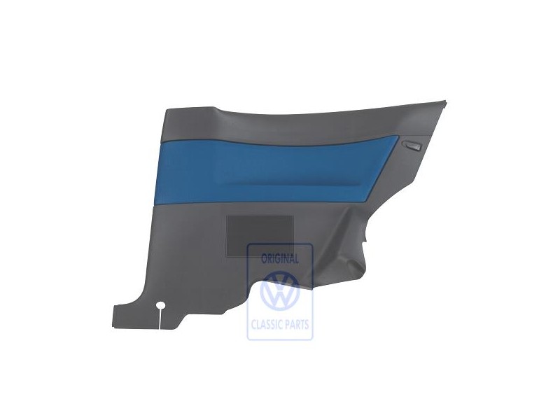 Original VW Side Trim (Fabric) Jazz Blue/Anthracite - 6Q3867044NCQLL