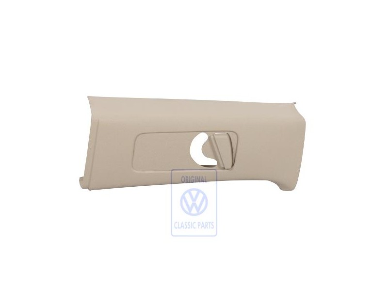 Original VW B-Pillar Trim Cream Beige - 6Q3867243A 6N6