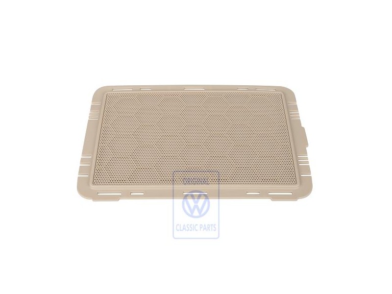 Original VW Loudspeaker Trim Cream Beige - 6Q3868149 3PT