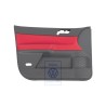 Original VW Door Panel Trim (Leather) Flash Red/Anthracite - 6Q4867011HMQMU