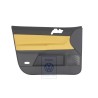 Original VW Door Panel Trim (Leather) Yellow/Anthracite - 6Q4867011HMQMV