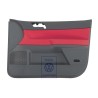 Original VW Door Panel Trim (Leather) Flash Red/Anthracite - 6Q4867012GJQMU