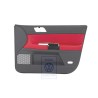 Original VW Door Panel Trim (Leather) Flash Red/Anthracite - 6Q4867012GKQMU