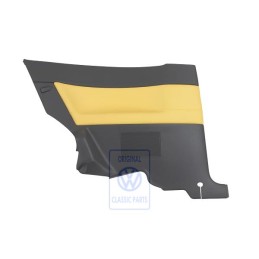 Original VW Door Panel Trim (Leather) Yellow/Anthracite - 6Q6867211FTQMV