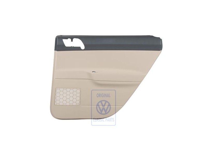 Original VW Door Panel Anthracite/Cream - 6Q6867212FNRVW