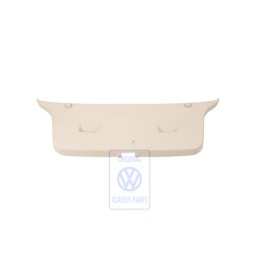 Original VW Rear Lid Trim Panel Cream Beige - 6Q6867601J 3PT