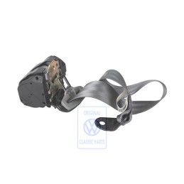 Original VW Three-Point Safety Belt Flannel Grey - 6QD857805 HCQ