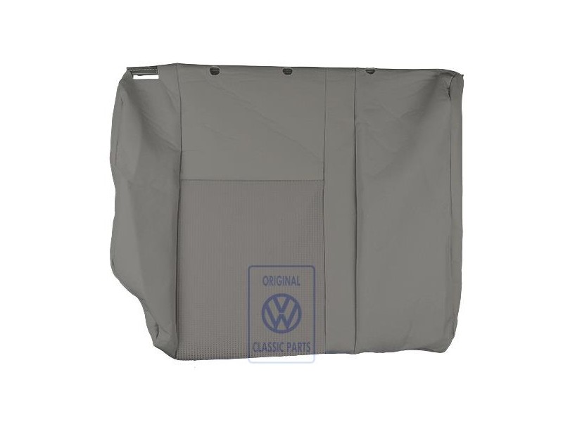 Original VW Backrest Cover (Fabric) Flannel Grey - 6QE885806B REA