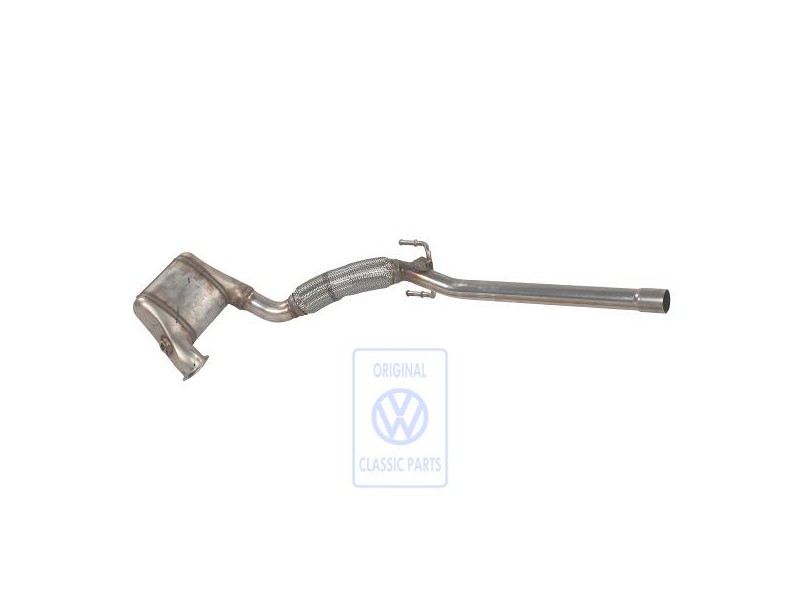 Original VW Exhaust Pipe With Catalyst - 6R0254700TX