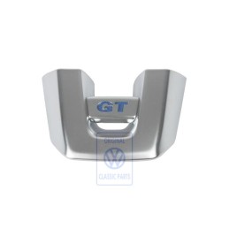 Original VW Cover Cap For Steering Wheel Alu/Blue - 6R0419685H LKI