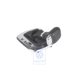 Original VW Gear Shift Cover Black/Aluminium - 6R1713203B TVH