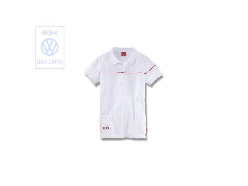 Original VW Polo Shirt (Ladies) White - 6R3084240D 54W