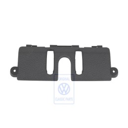 Original VW Cover For Bonnet Lock Titan Black - 6R6863651 82V
