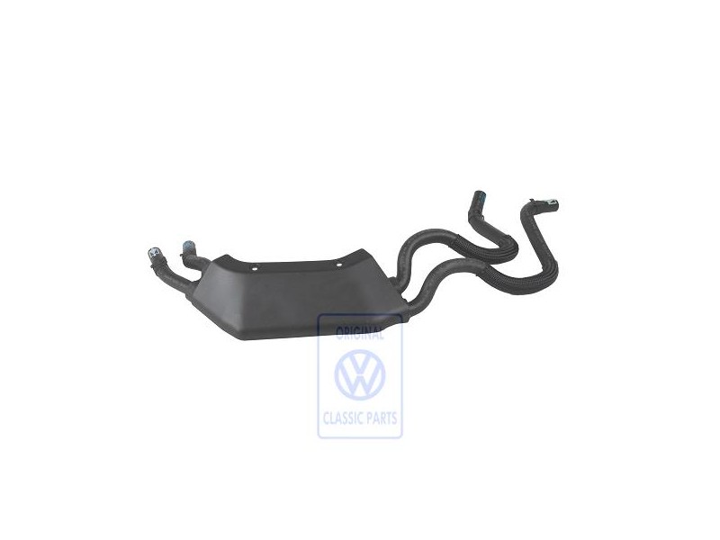 Original VW 1 Set: Fuel Pipes With Cover - 6X0130395K