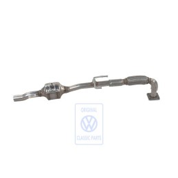 Original VW Exhaust Pipe With Catalyst - 6X0253058LX