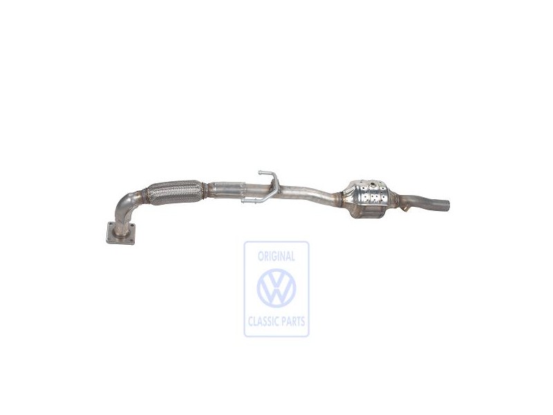 Original VW Exhaust Pipe With Catalyst - 6X0253058MX