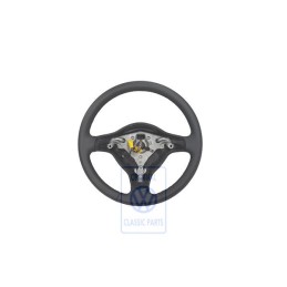 Original VW Steering Wheel (Leather) Black - 6X0419091G E74