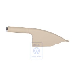 Original VW Brake Lever Trim (Leather) Cream - 6X0711461A HRF