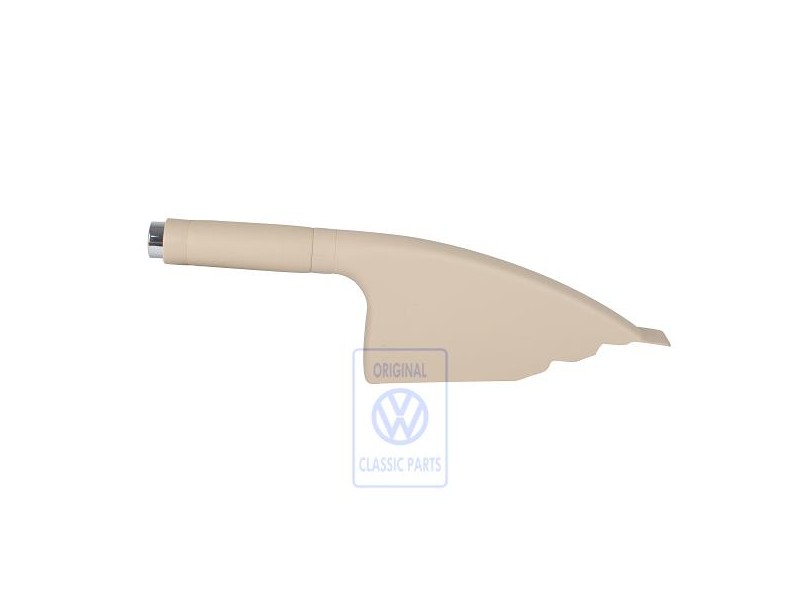 Original VW Brake Lever Trim (Leather) Cream - 6X0711461A HRF