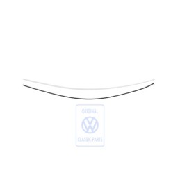 Original VW Roof Channel Rally Black - 6X0853701H 03C