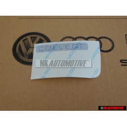 Original VW Inscription Dark Blue/Grey Blue - 6X0853750 2E3