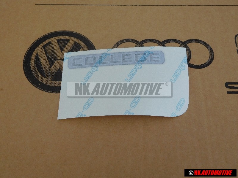 Original VW Inscription Dark Blue/Grey Blue - 6X0853750 2E3