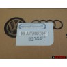 Original VW Inscription Anthracite/Silver - 6X0853750A 8Y8