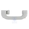 Original VW Grab Handle, Folding Pearl Grey - 6X0857607C Y20
