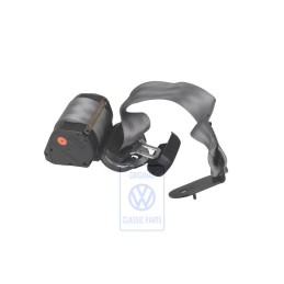 Original VW Three-Point Safety Belt Flannel Grey - 6X0857805H E66