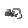 Original VW Three-Point Safety Belt Flannel Grey - 6X0857805H E66