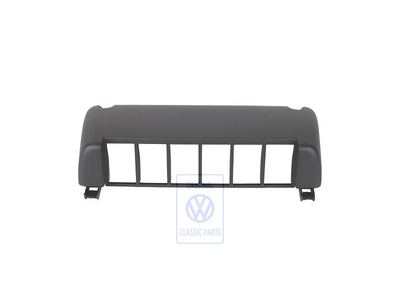 Original VW Switch Mounting Satin Black - 6X0858305A 01C