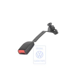 Original VW Belt Latch Satin Black/Fire Red - 6X0858472A FCN