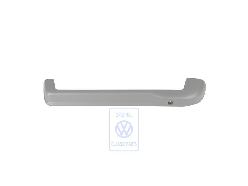 Original VW Cover For Guide Rail Flannel Grey - 6X0881347C U71