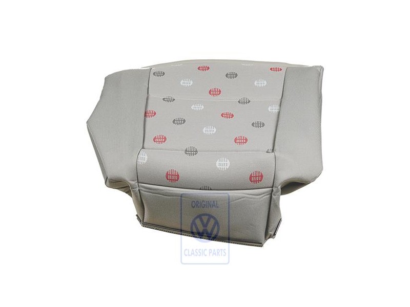 Original VW Seat Covering (Fabric) Flannel Grey - 6X0885405ASPXL
