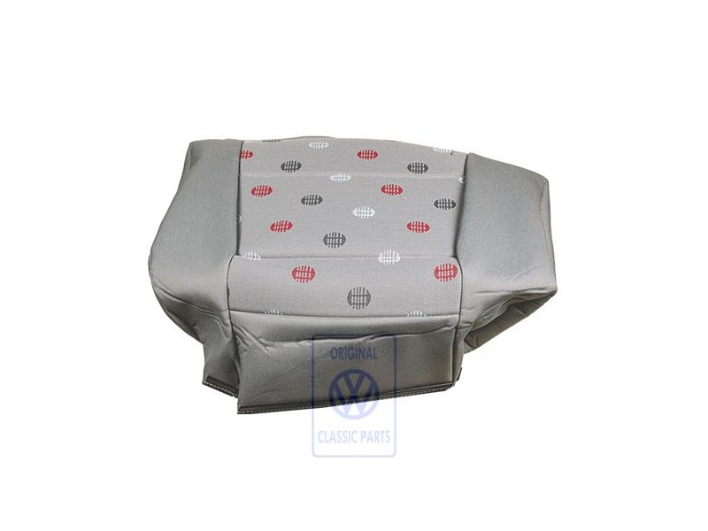 Original VW Seat Covering (Fabric) Flannel Grey - 6X0885406Q PXL