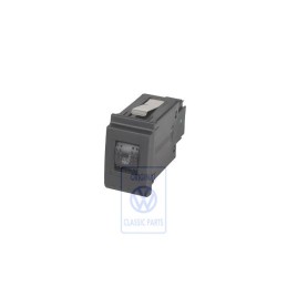 Original VW Switch For Seat Heating Satin Black - 6X0963563A 01C