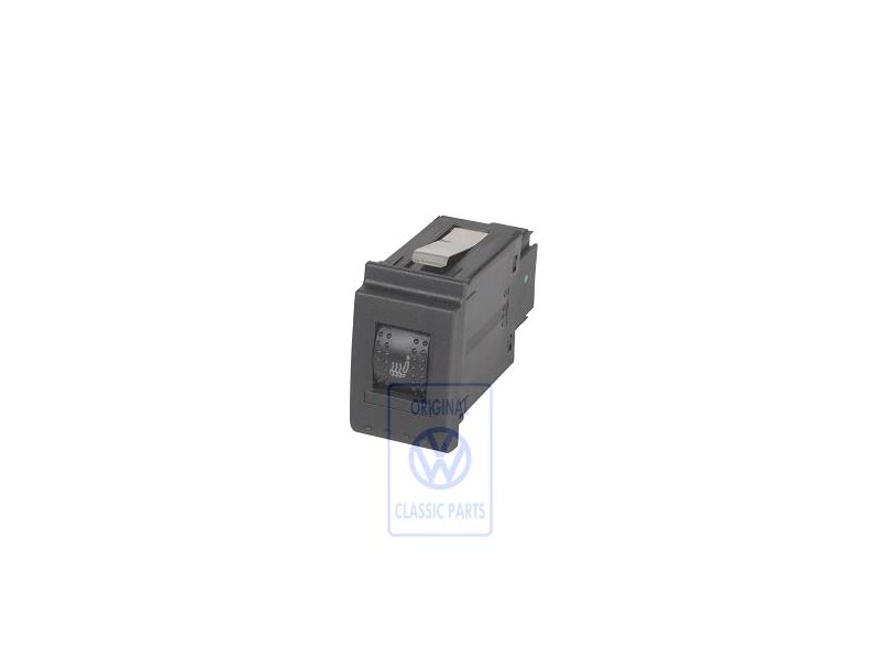 Original VW Switch For Seat Heating Satin Black - 6X0963563A 01C