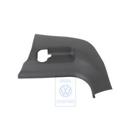 Original VW A-Pillar Trim Off-Black - 6X1863483G C81