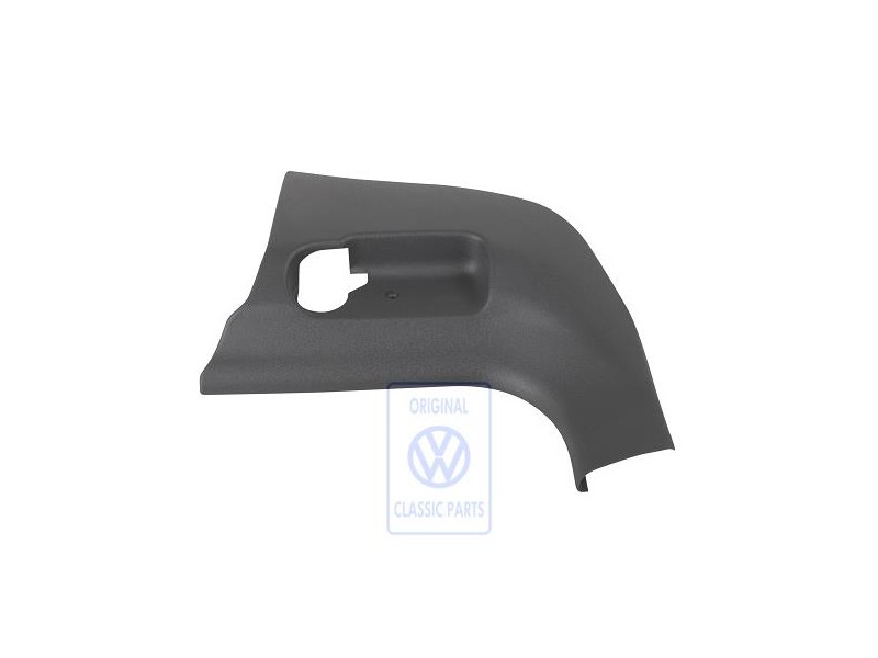 Original VW A-Pillar Trim Off-Black - 6X1863483G C81