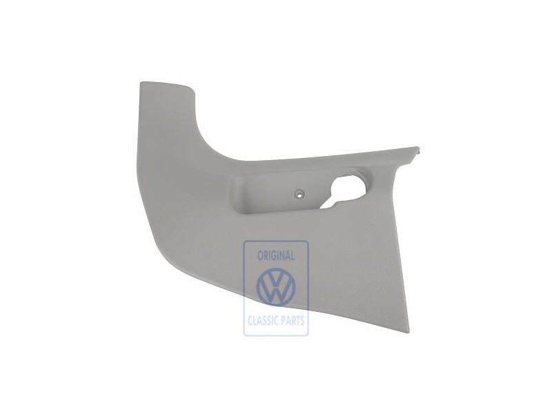 Original VW A-Pillar Trim Flannel Grey - 6X1863483G U71