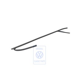 Original VW Window Guide Satin Black - 6X3837432E B41
