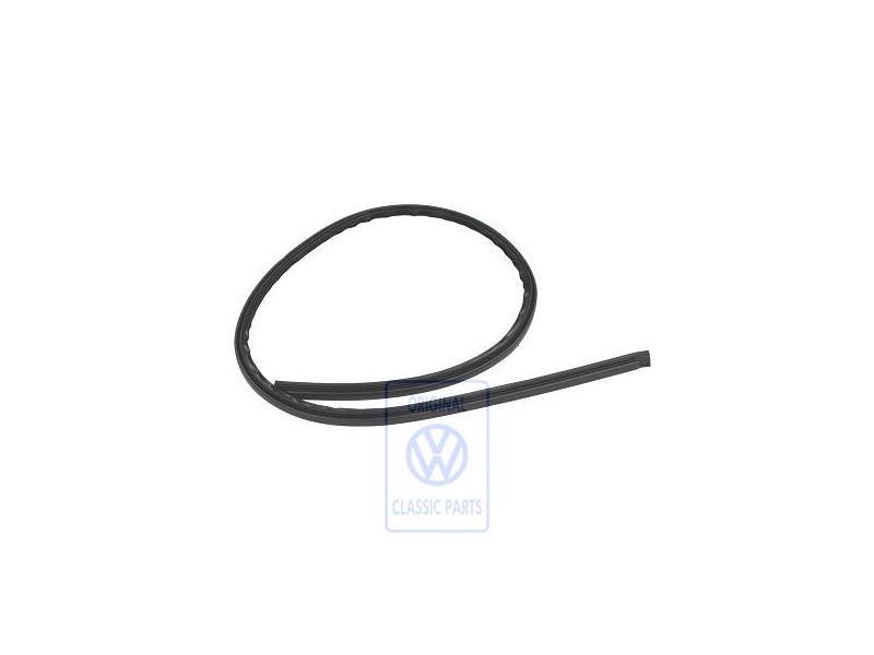 Original VW Window Guide Satin Black - 6X3837439E B41