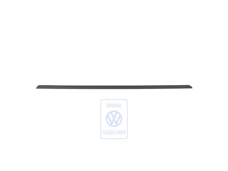 Original VW Window Aperture Seal Satin Black - 6X3837471E B41
