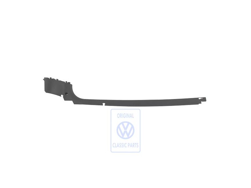 Original VW Sill Trim Strip Off-Black - 6X3853371J C81