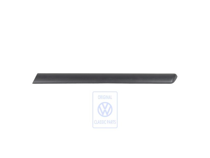 Original VW Protective Strip For Side Sect Satin Black - 6X3853535 B41