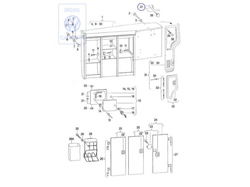Original VW Cover - 701070150J